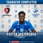 Foster Apetorgbor: Norwegian side Sandefjord linked with right winger