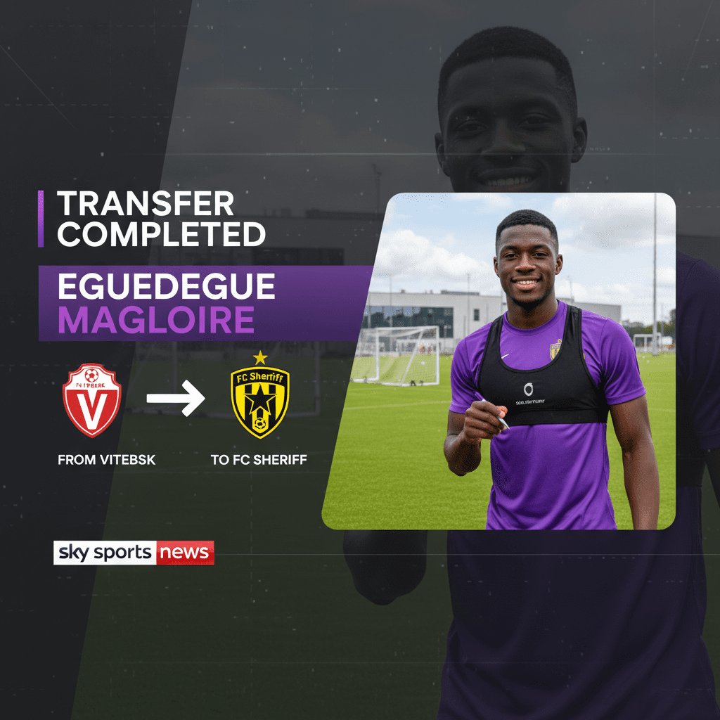 Eguedegue Magloire: Left-back linked with Moldova’s FC Sheriff in potential transfer move