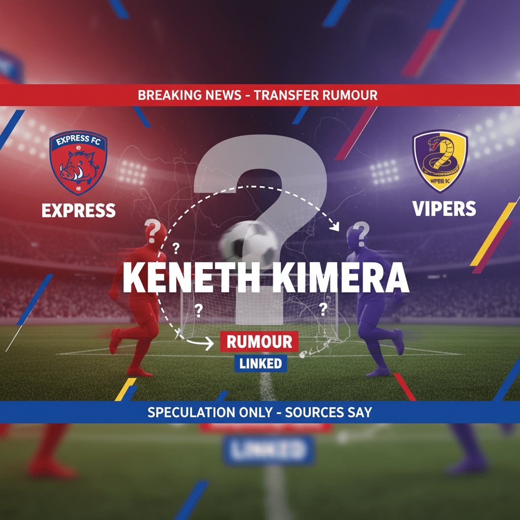 Kenneth Kimera: Vipers centre-forward linked with Express move in Uganda transfer rumours
