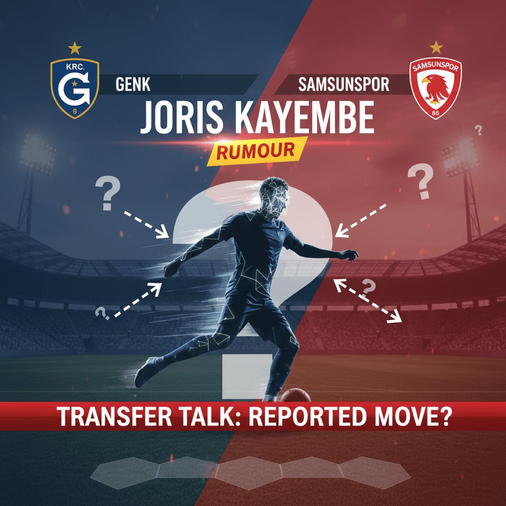 Joris Kayembe: Genk left-back linked with Türkiye move to Samsunspor