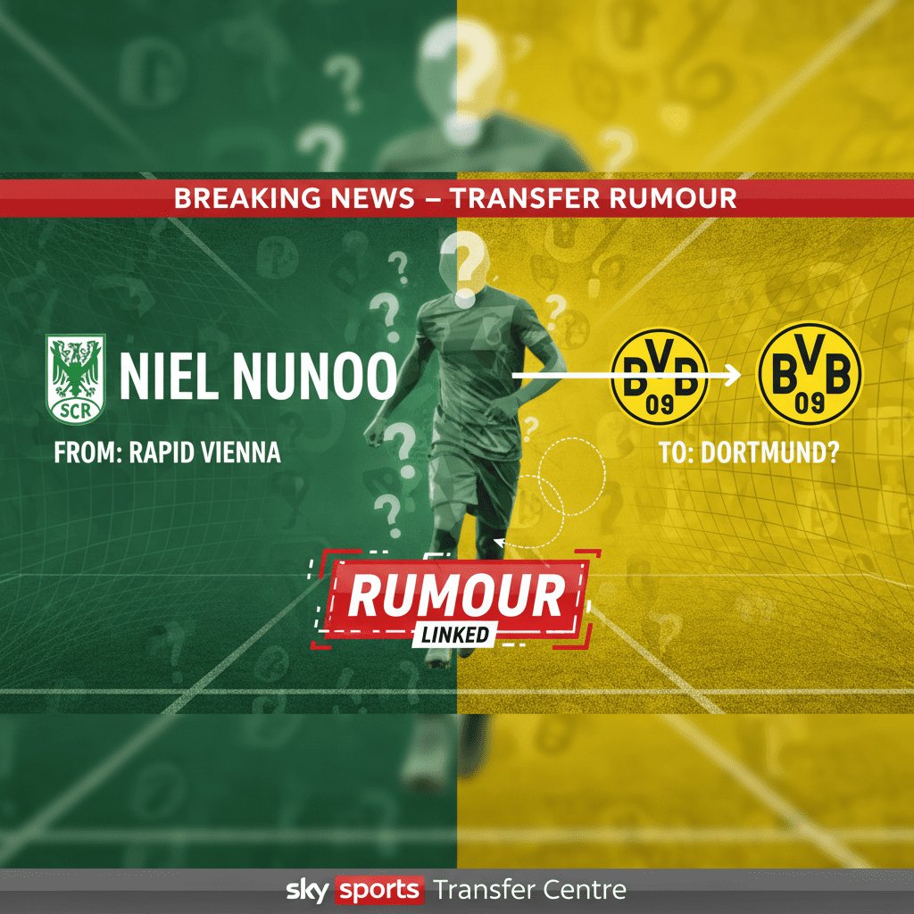 Daniel Nunoo: Rapid Vienna right winger linked with Dortmund move in Germany transfer rumours