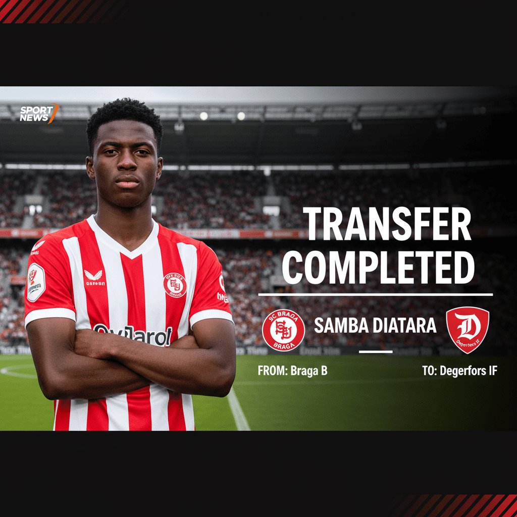 Samba Diatara: Swedish club Degerfors linked with left-back switch