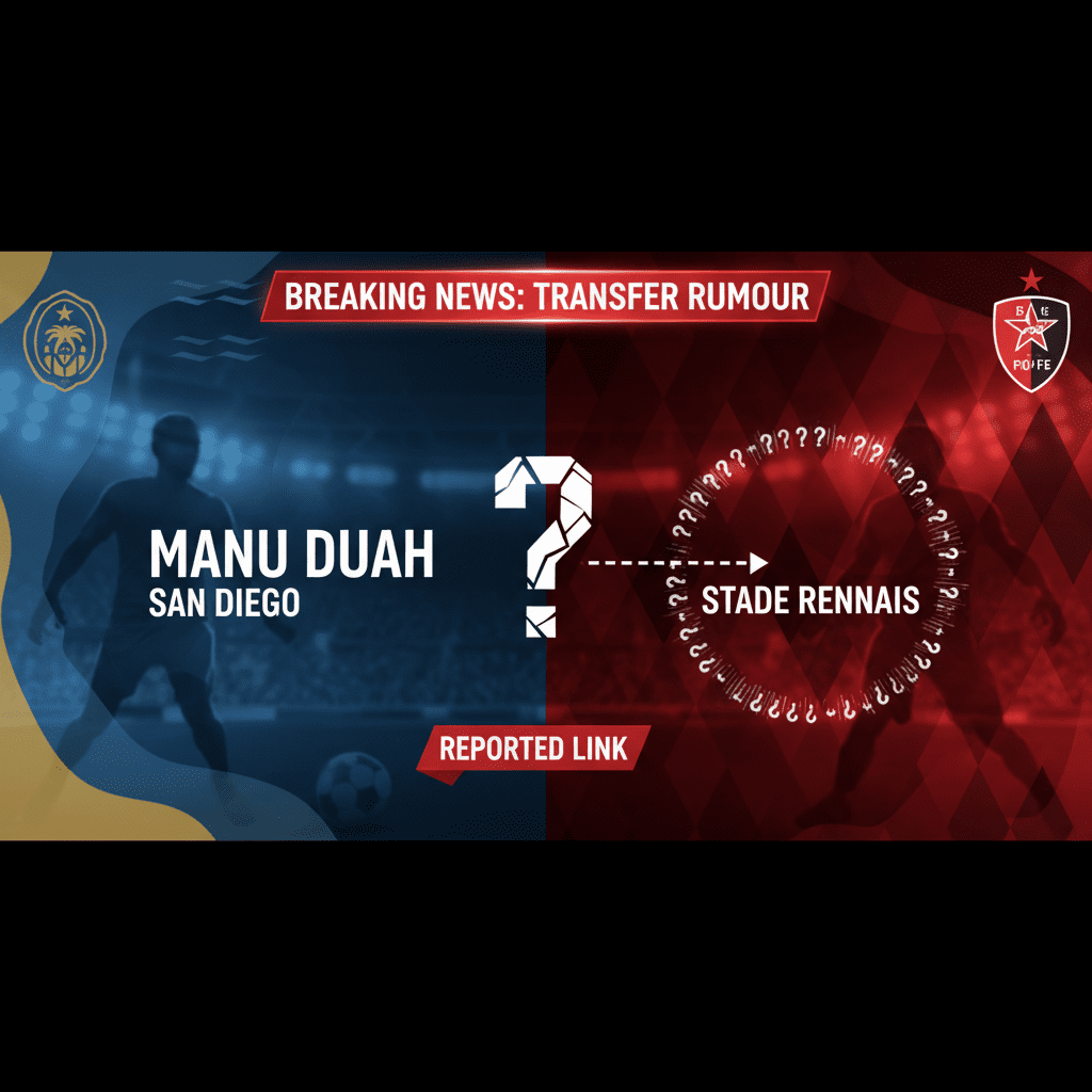 Manu Duah: San Diego centre-back linked with France move to Stade Rennais