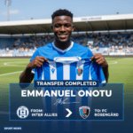 Emmanuel Onotu: Nigerian striker linked with move to Sweden’s FC Rosengård
