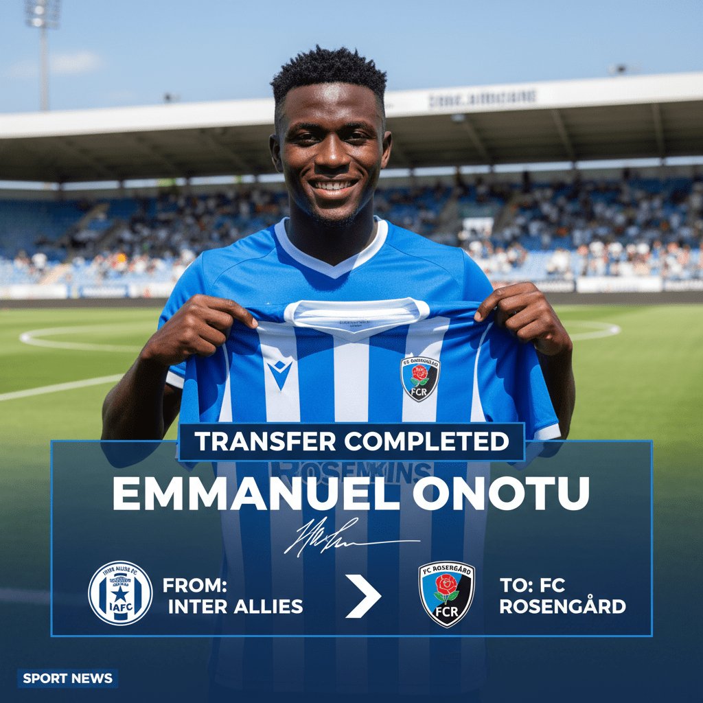 Emmanuel Onotu: Nigerian striker linked with move to Sweden’s FC Rosengård
