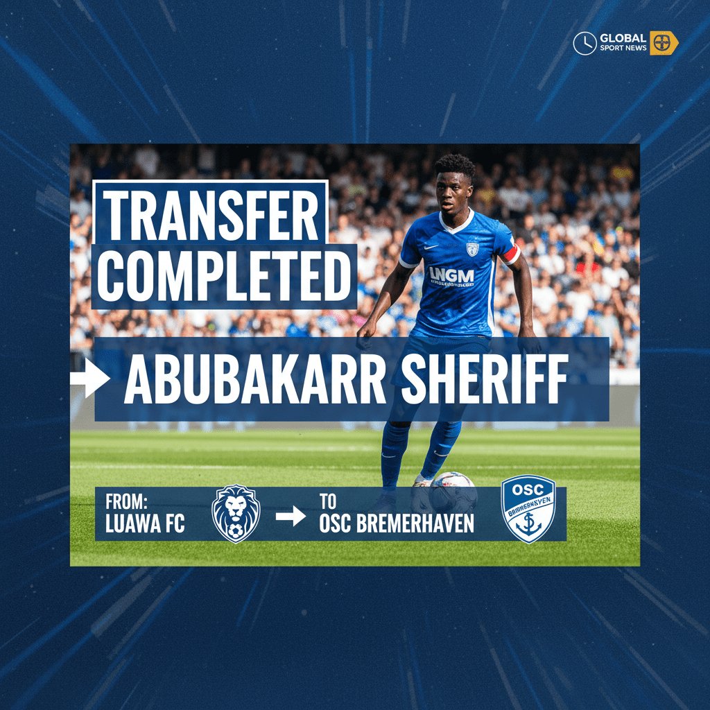 Abubakarr Sheriff: Central midfielder in talks over OSC Bremerhaven move in Germany