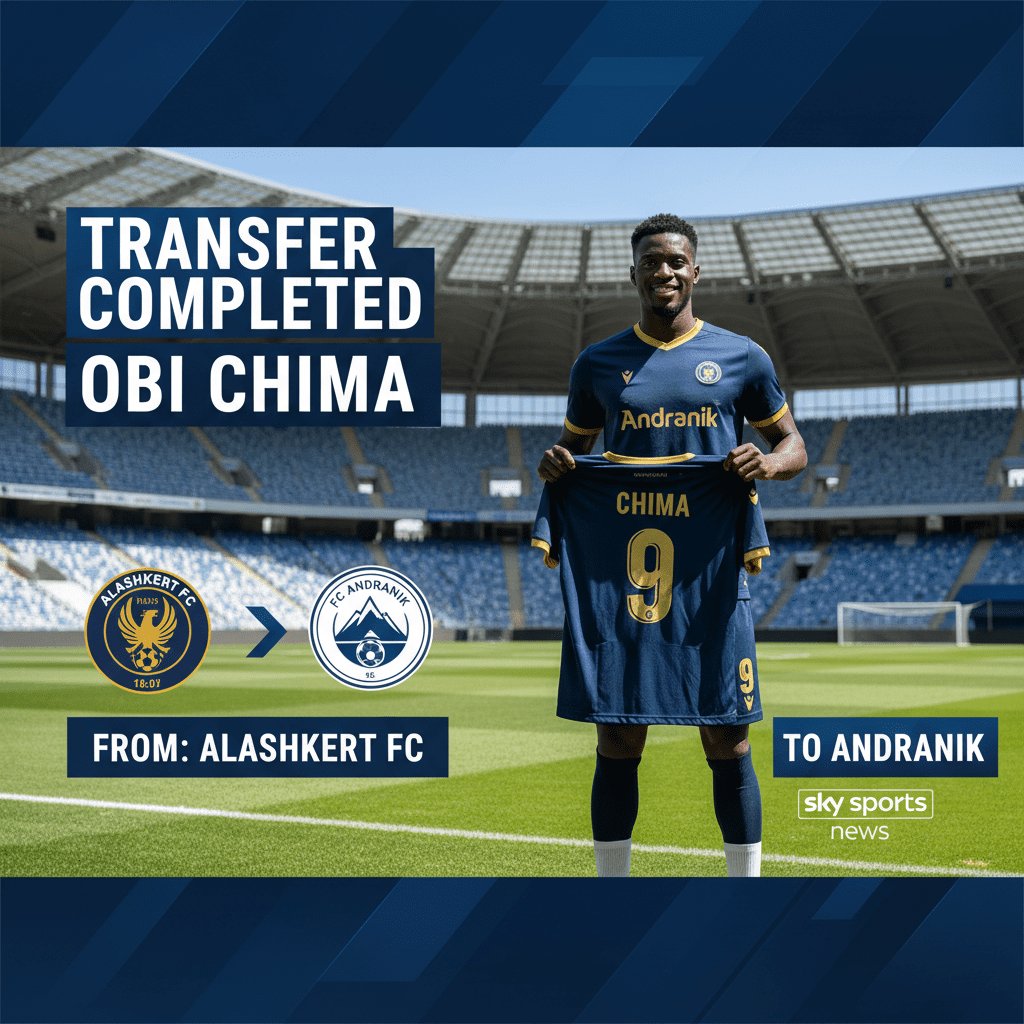 Obi Chima: Nigerian left winger linked with move to Andranik in Armenia