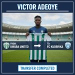 Victor Adeoye: Defensive midfielder linked with move to Ukraine’s FC Kudrivka