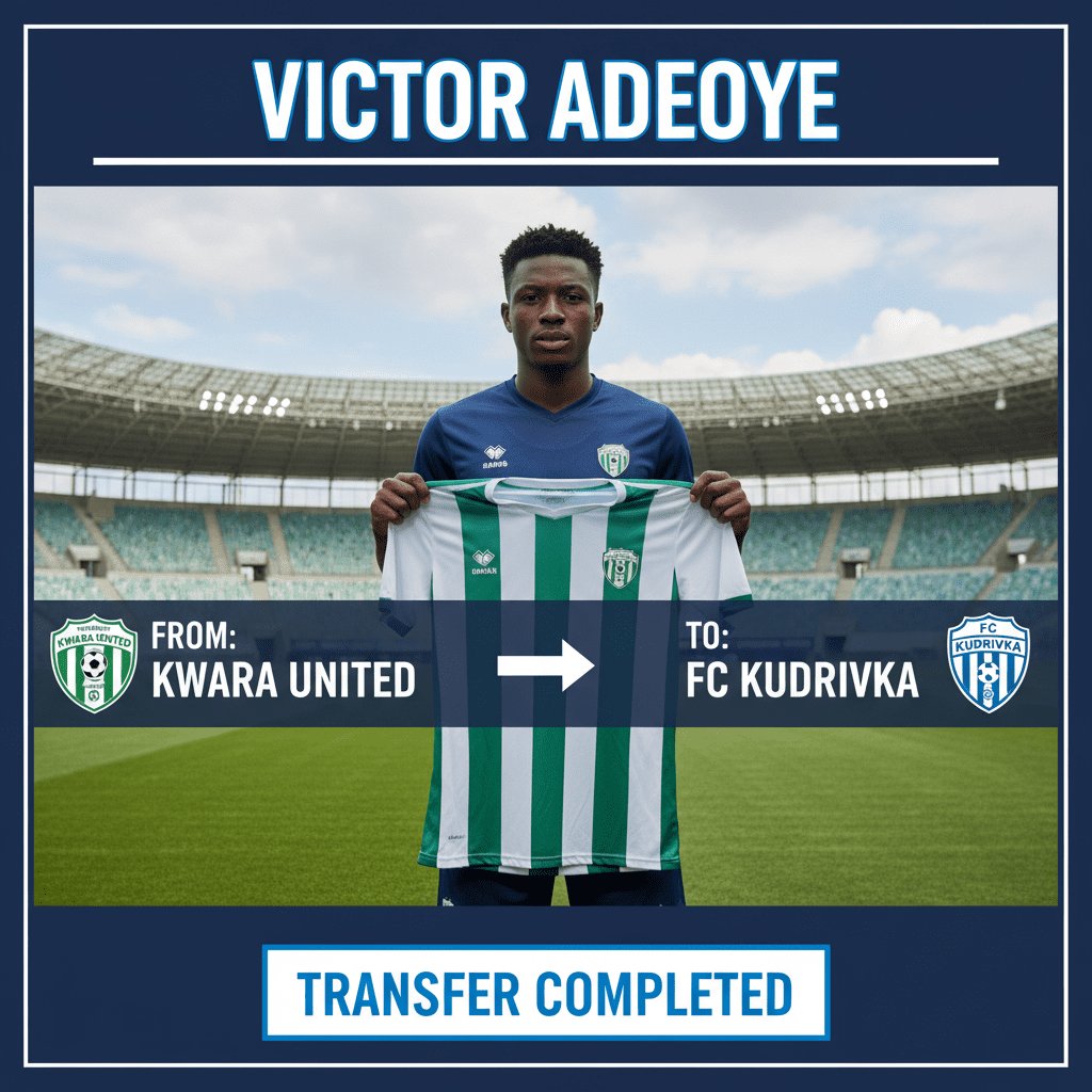 Victor Adeoye: Defensive midfielder linked with move to Ukraine’s FC Kudrivka