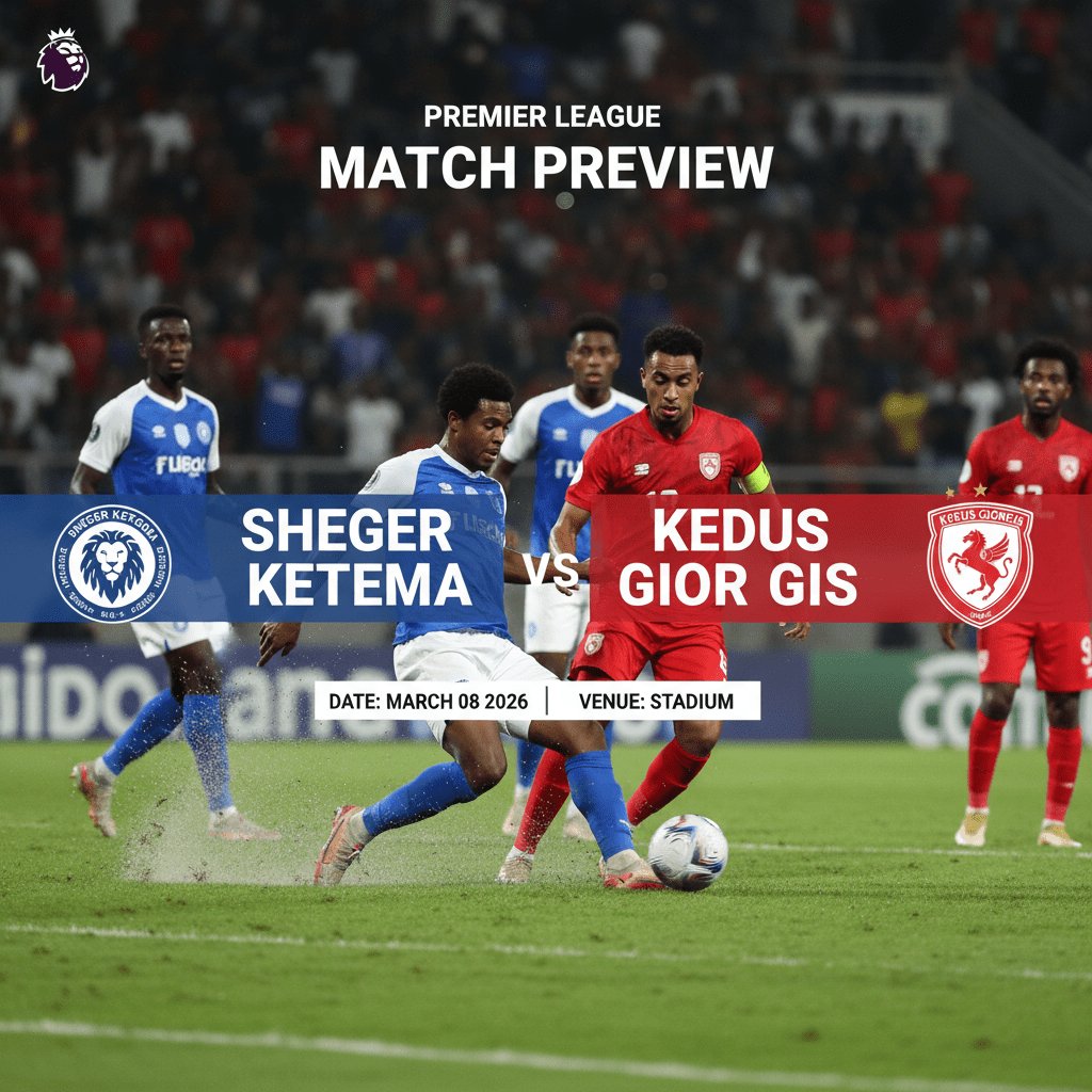 Sheger Ketema vs Kedus Giorgis: Preview - Team News, Line-ups, Prediction and Tips | March 08 12:00 GMT