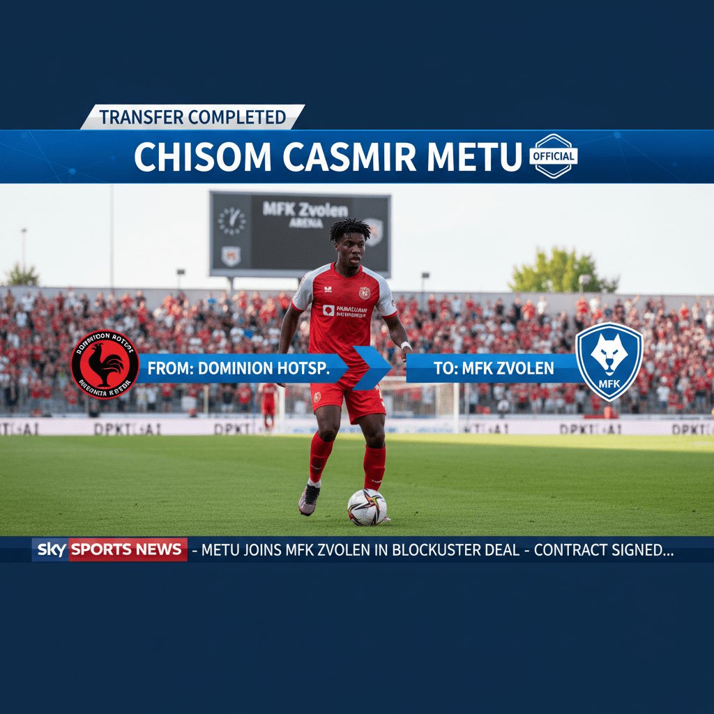 Chisom Casmir Metu: Nigerian striker linked with move to Slovak side MFK Zvolen