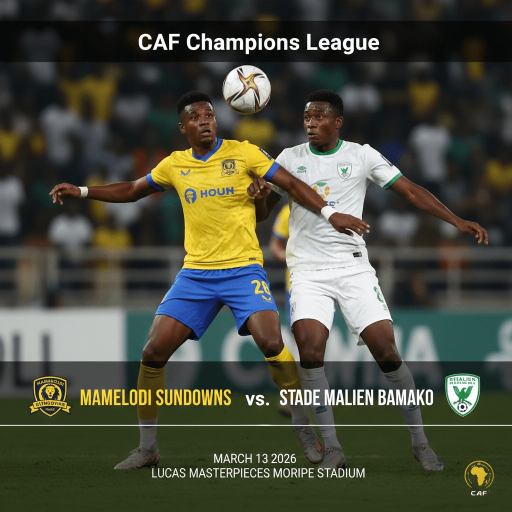 Mamelodi Sundowns vs Stade Malien Bamako: Preview - Team News, Line-ups, Prediction and Tips | March 13 18:00 GMT