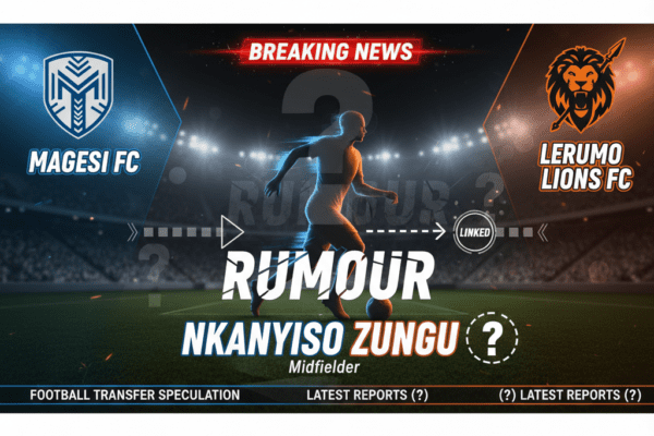 Nkanyiso Zungu: Magesi FC attacking midfielder linked with Lerumo Lions move in South Africa rumours