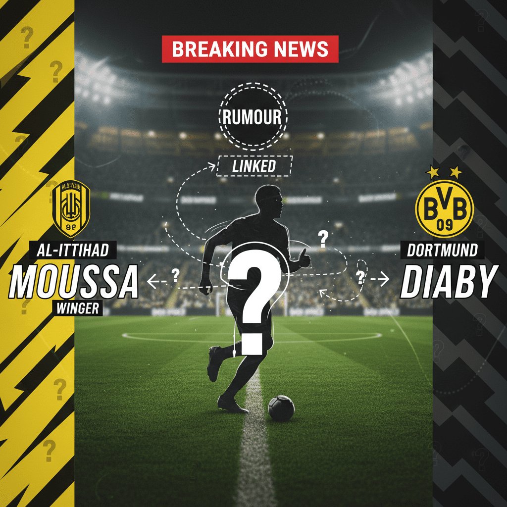 Moussa Diaby: Al-Ittihad right winger linked with Dortmund move in Germany