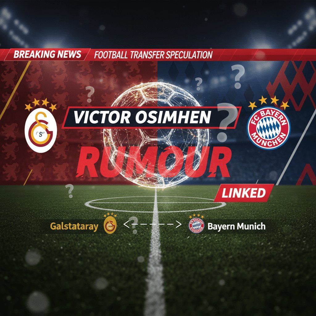 Victor Osimhen: Galatasaray centre-forward linked with Bayern Munich move in Germany rumours