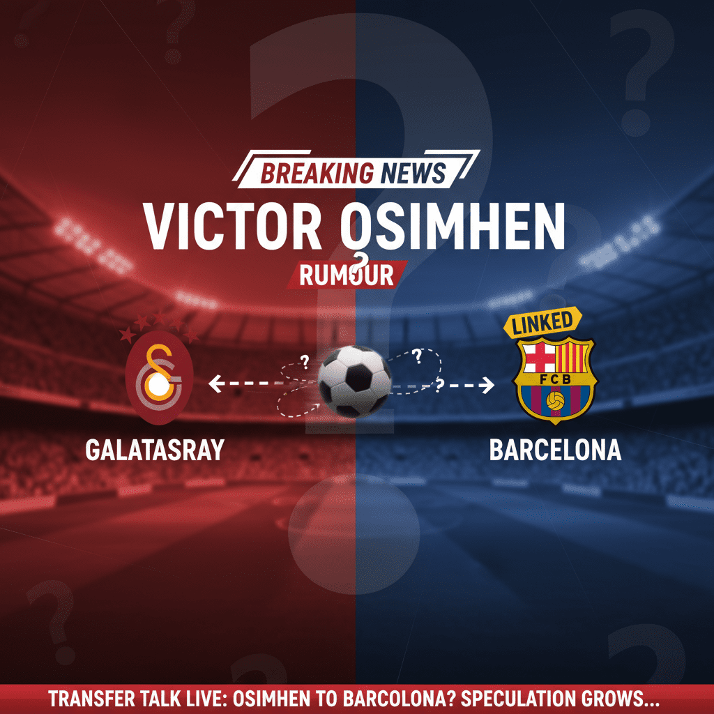 Victor Osimhen: Galatasaray centre-forward linked with Barcelona move in Spain