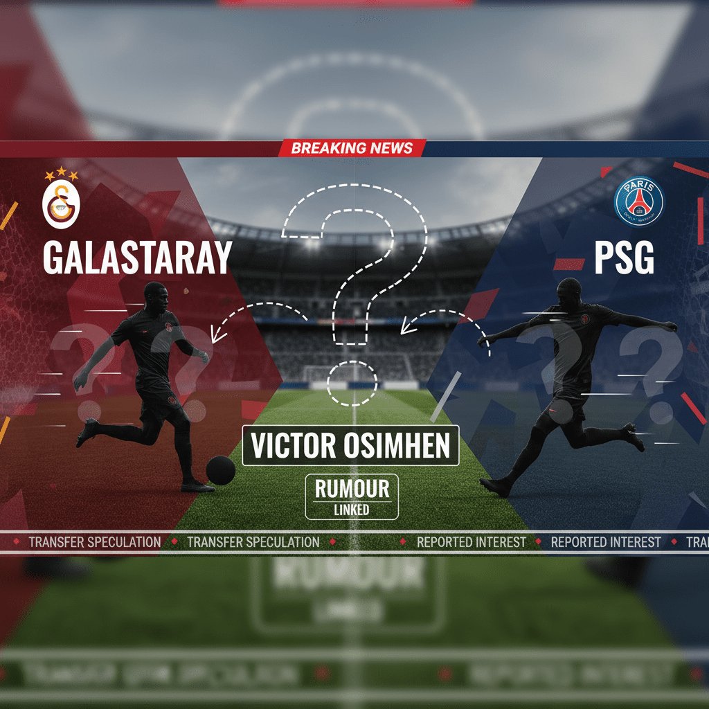 Victor Osimhen: Galatasaray centre-forward linked with move to PSG in France