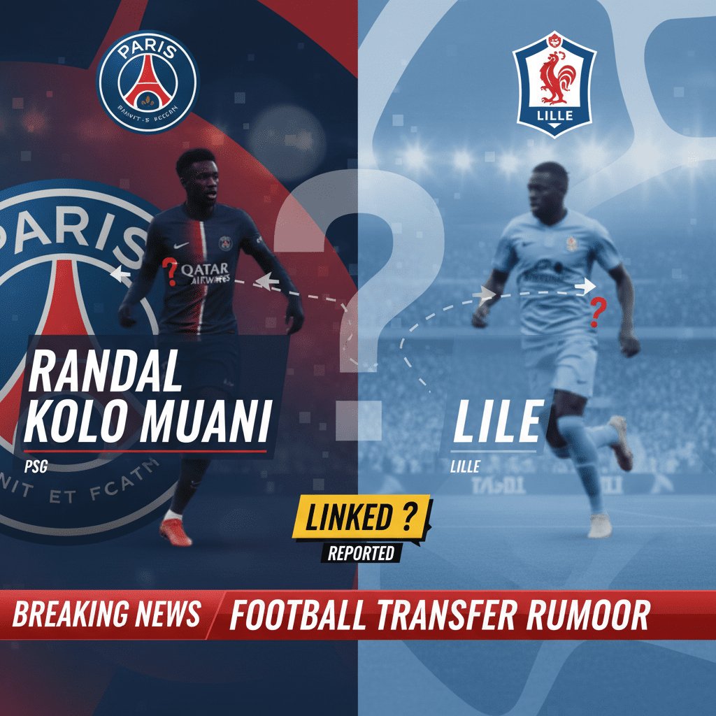 Randal Kolo Muani: PSG centre-forward linked with surprise move to Lille in France transfer rumour