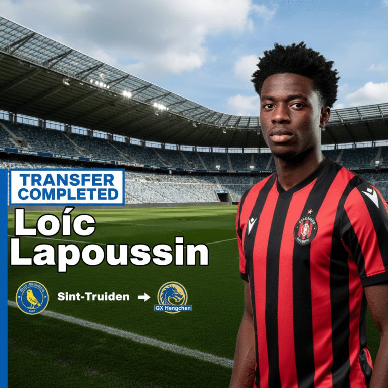 Loïc Lapoussin: left midfielder linked with move to Chinese side GX Hengchen