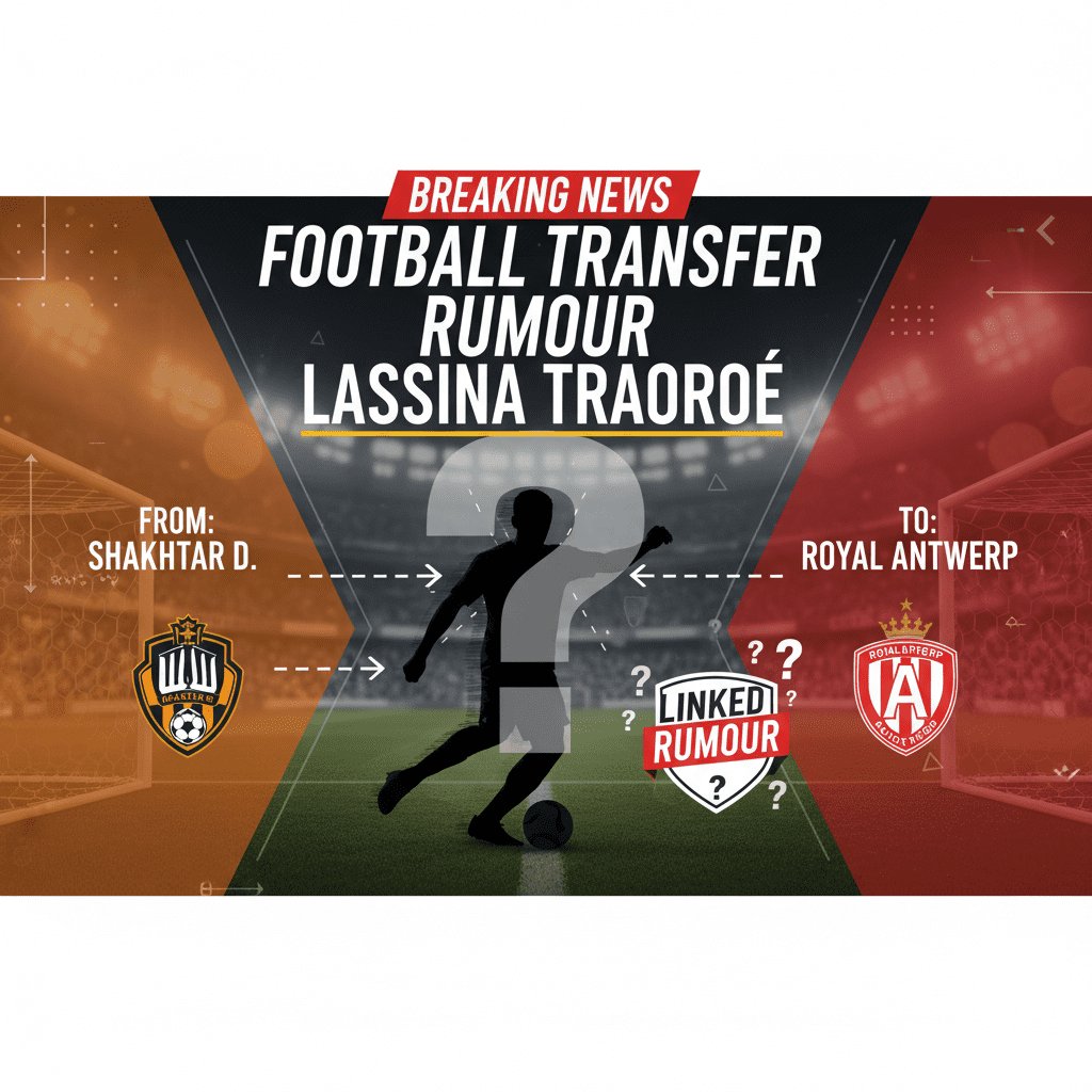 Lassina Traoré: Shakhtar centre-forward linked with move to Royal Antwerp in Belgium