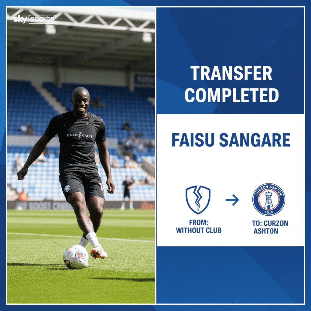 Faisu Sangare: Centre-forward linked with Curzon Ashton move in England