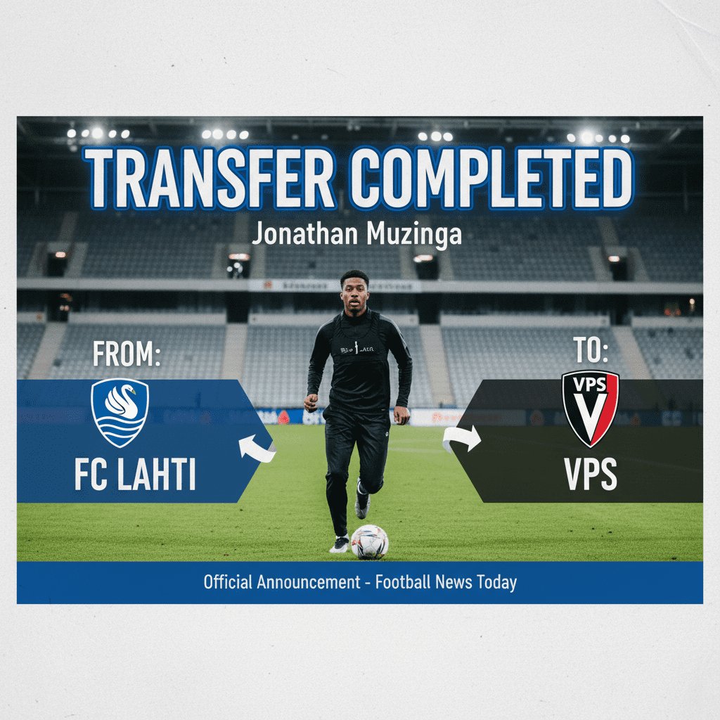 Jonathan Muzinga: Centre-forward linked with move to Finnish side VPS