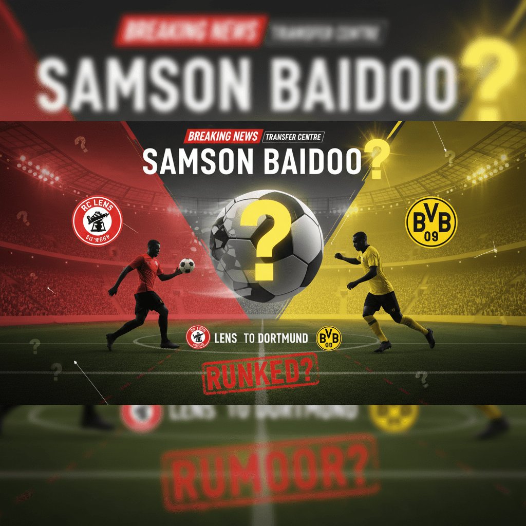 Samson Baidoo: Lens centre-back linked with Dortmund move in Germany switch