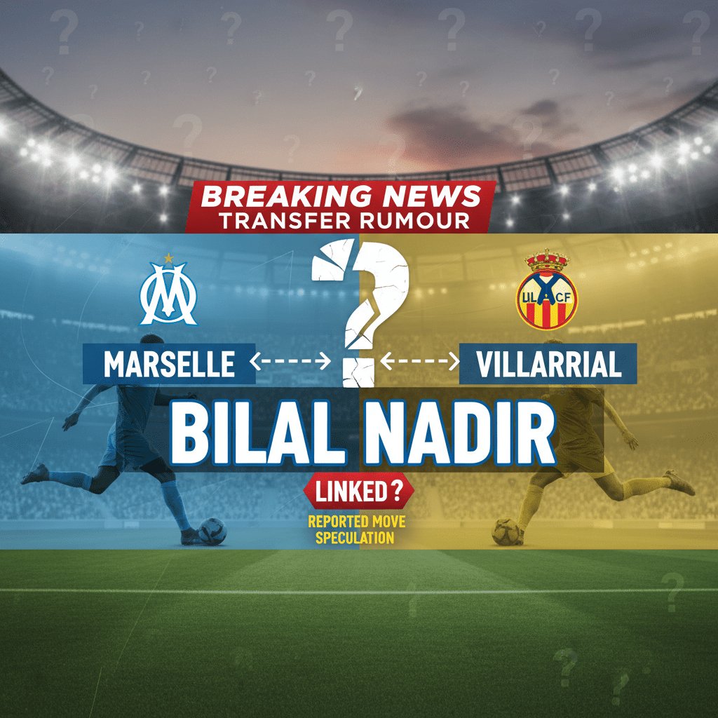 Bilal Nadir: Marseille central midfielder linked with Villarreal move in Spain