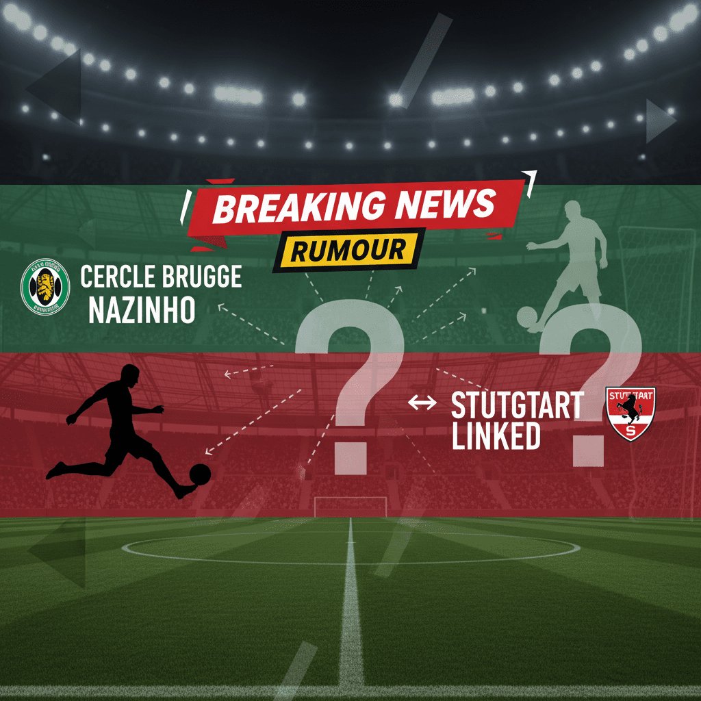 Nazinho: Cercle Brugge left-back linked with Stuttgart move in Germany