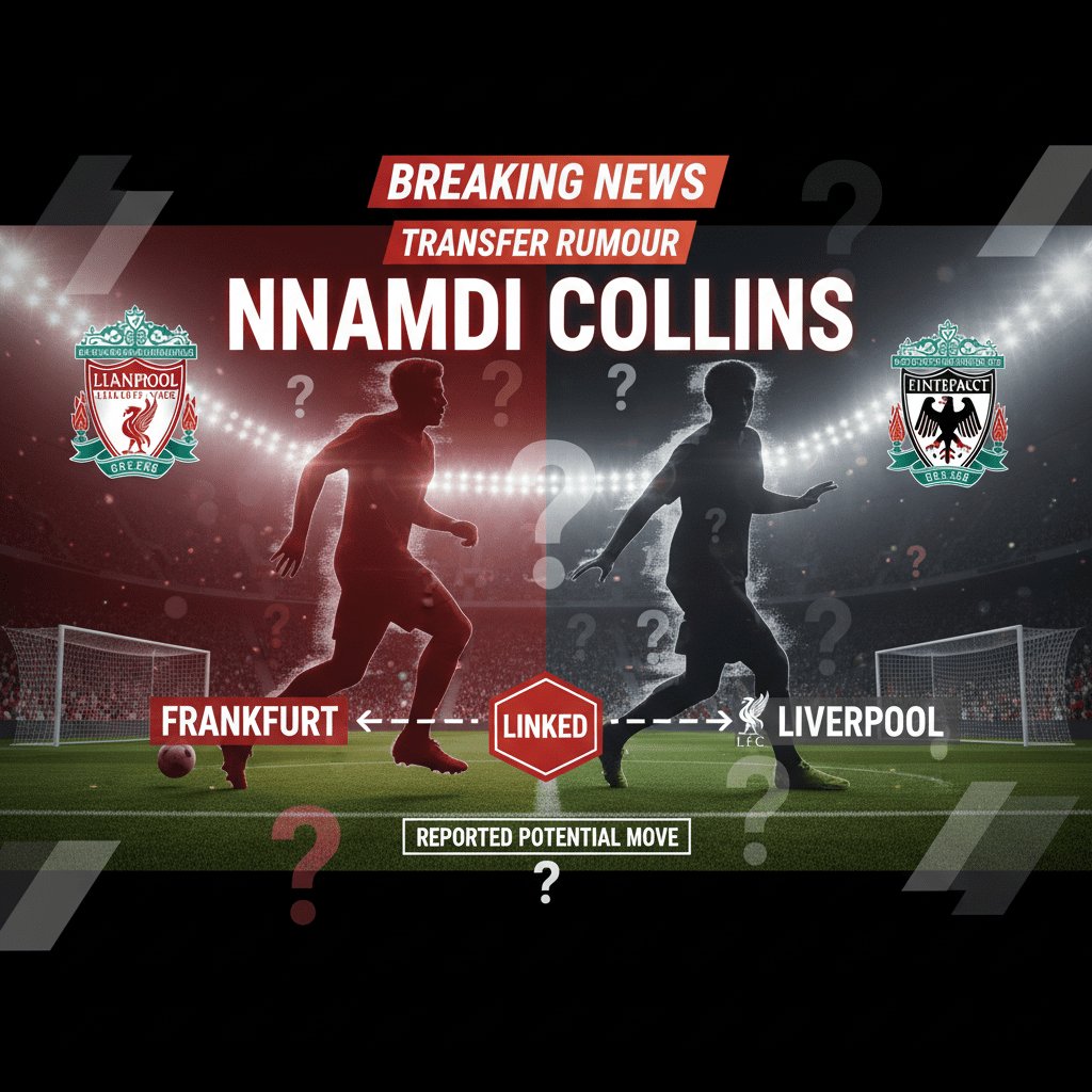 Nnamdi Collins: Frankfurt centre-back linked with Liverpool move in England transfer rumours