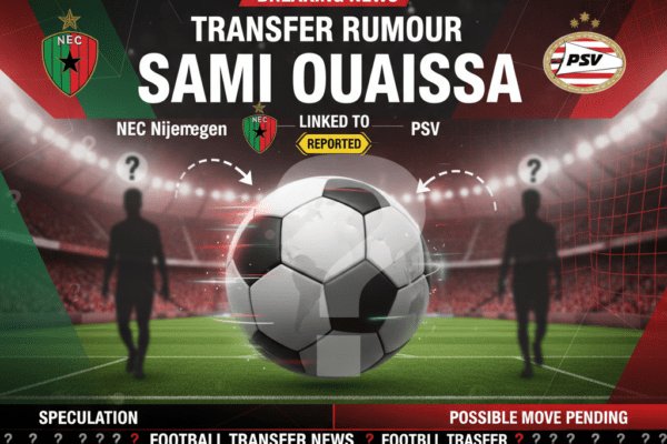 Sami Ouaissa: NEC Nijmegen right midfielder linked with PSV move in Netherlands transfer rumours