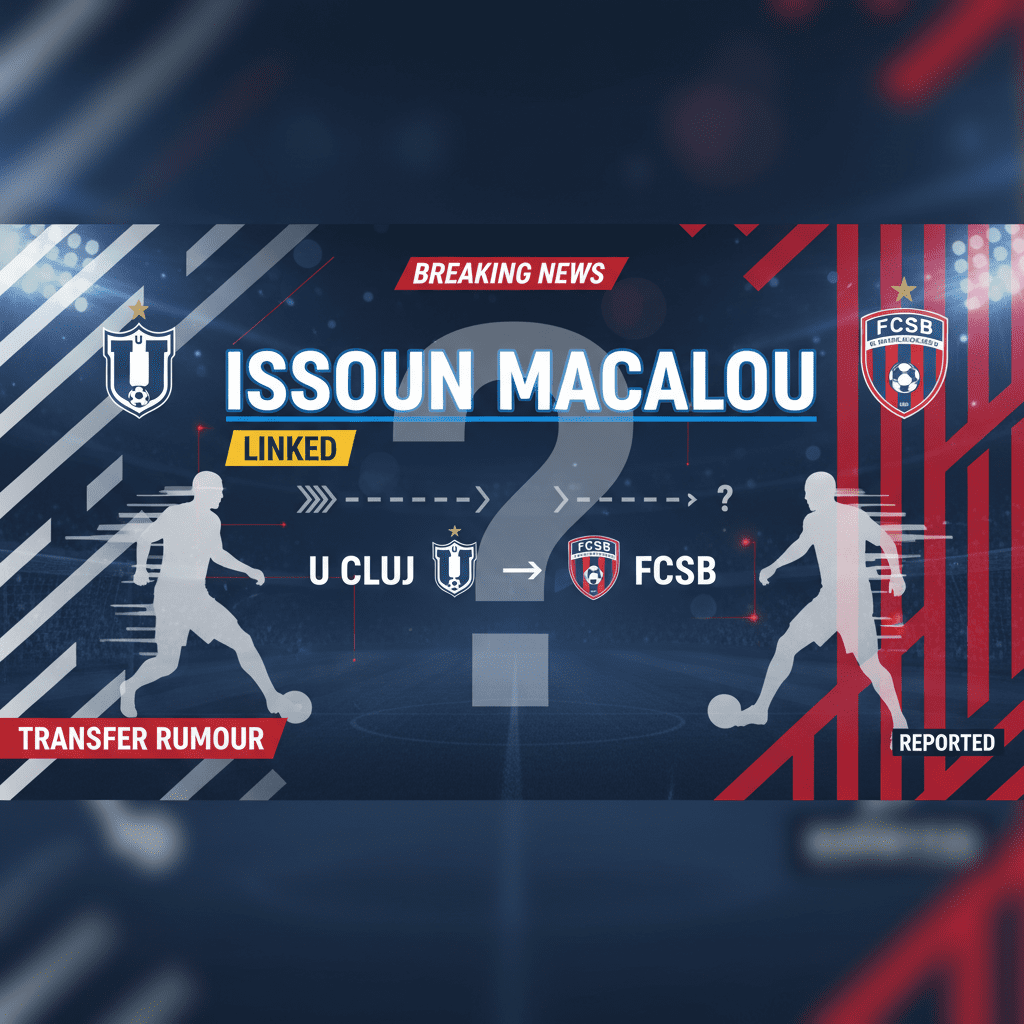 Issouf Macalou: U Cluj right winger linked with FCSB move in Romania transfer rumours
