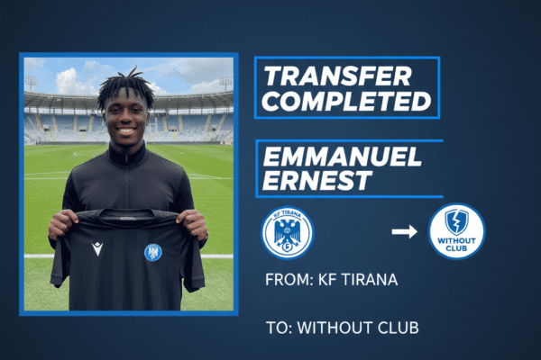 Emmanuel Ernest: Centre-forward considers options after leaving last club