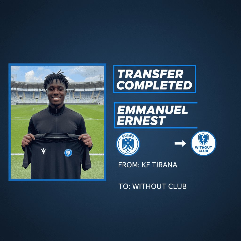 Emmanuel Ernest: Centre-forward considers options after leaving last club