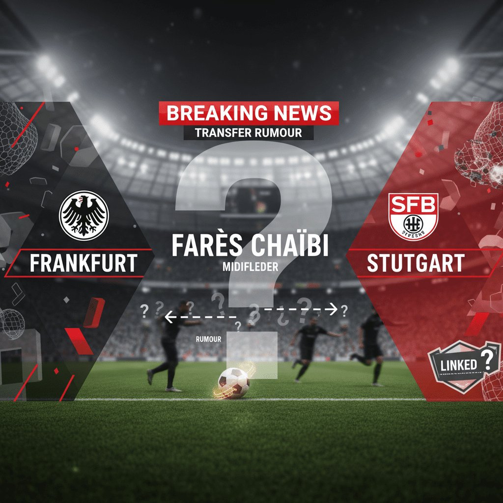 Farès Chaïbi: Frankfurt attacking midfielder linked with Stuttgart move in Germany
