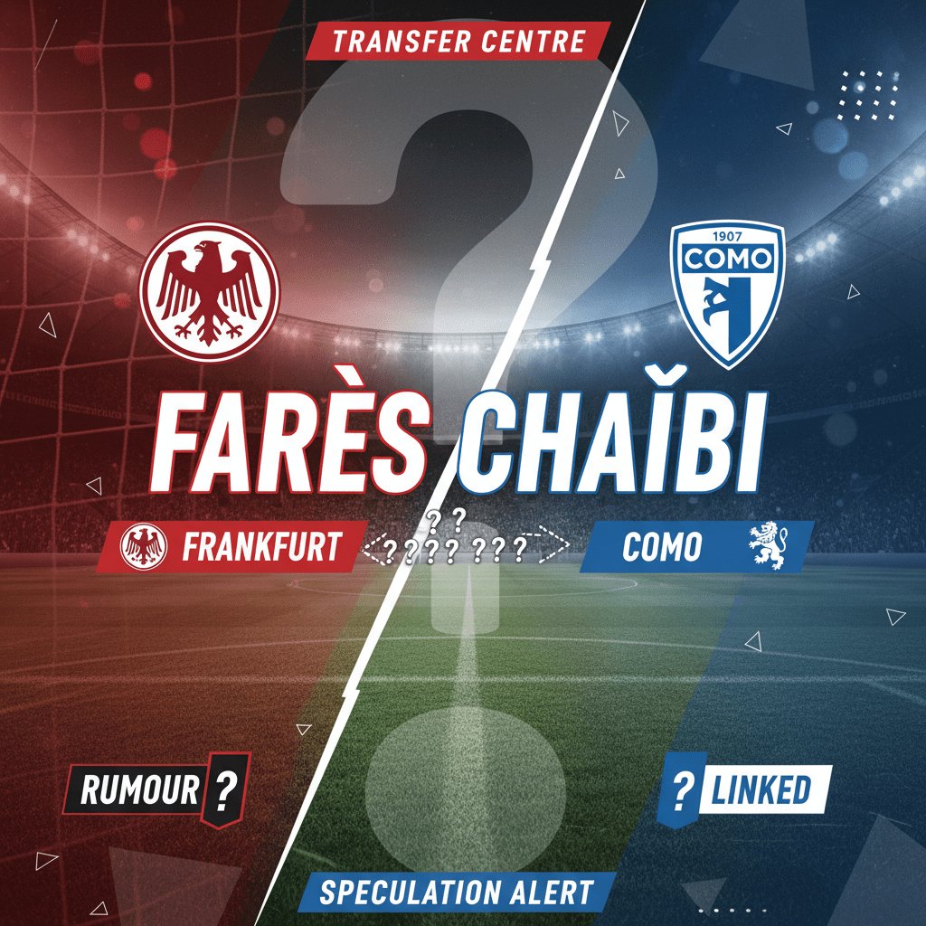 Farès Chaïbi: Frankfurt attacking midfielder linked with move to Como in Italy