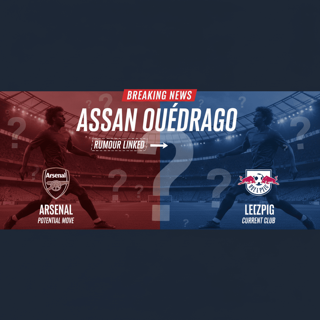 Assan Ouédraogo: Leipzig central midfielder linked with Arsenal move in England transfer rumours