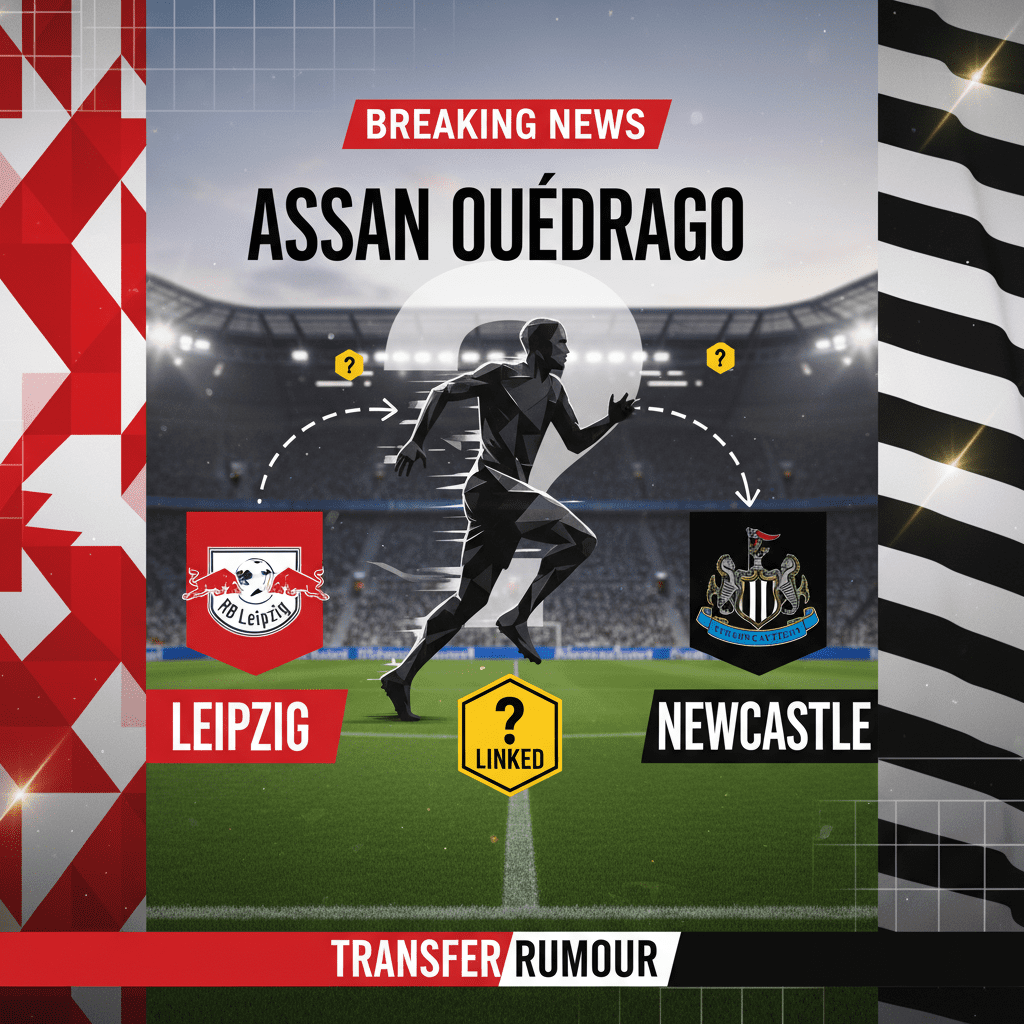 Assan Ouédraogo: Leipzig central midfielder linked with Newcastle move in England transfer rumours