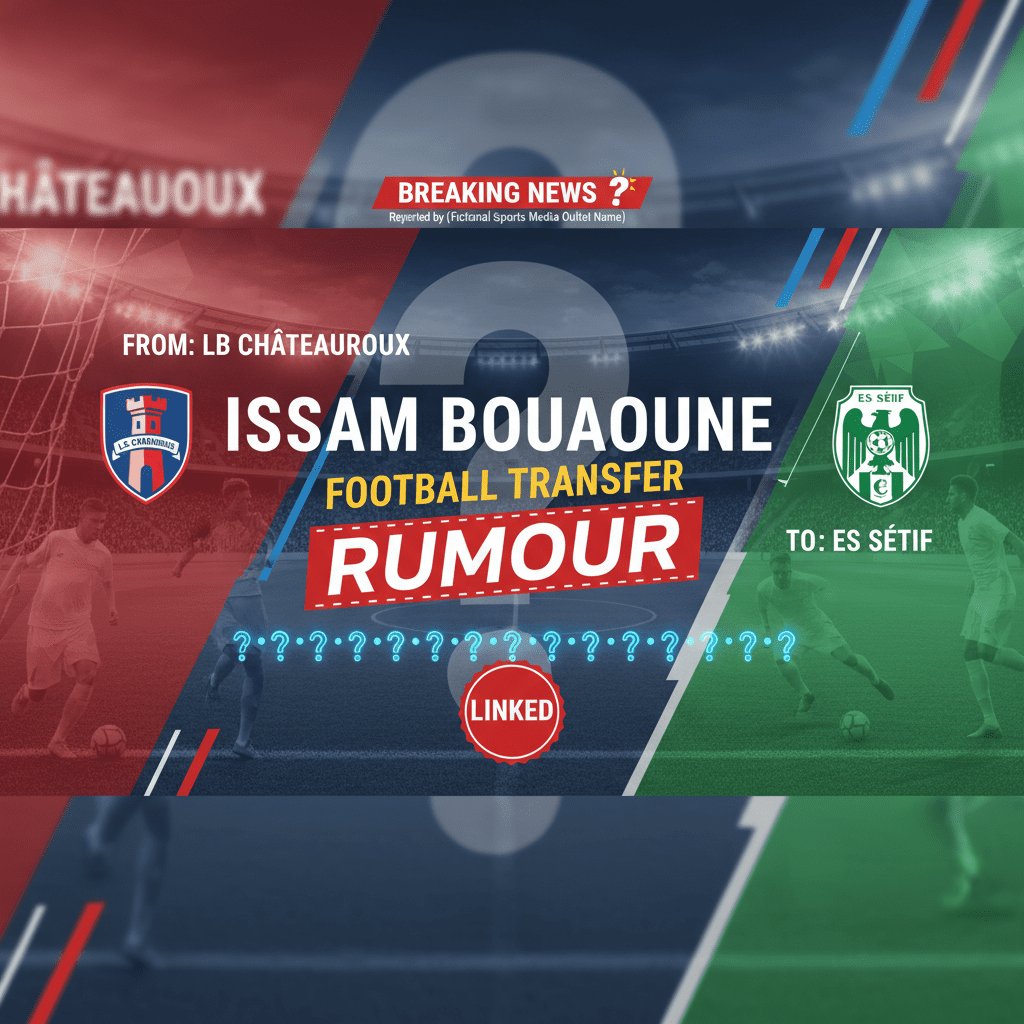 Issam Bouaoune: LB Châteauroux midfielder linked with move to ES Sétif in Algeria