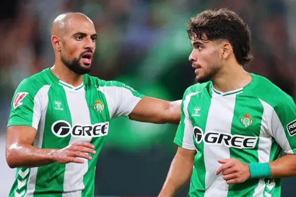 Real Betis celebrate Abde Ezzalzouli and Sofyan Amrabat after Morocco's declaration as AFCON 2025 champions