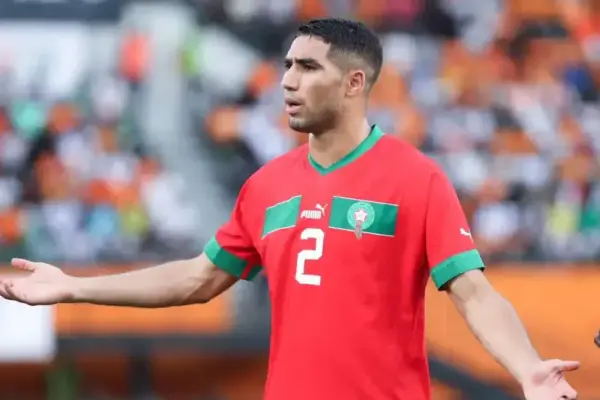 Morocco star Achraf Hakimi bids farewell to coach Walid Regragui after departure