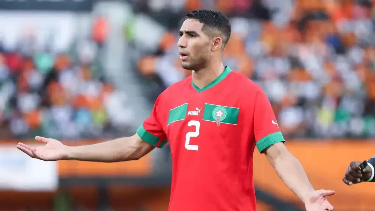 Morocco star Achraf Hakimi bids farewell to coach Walid Regragui after departure