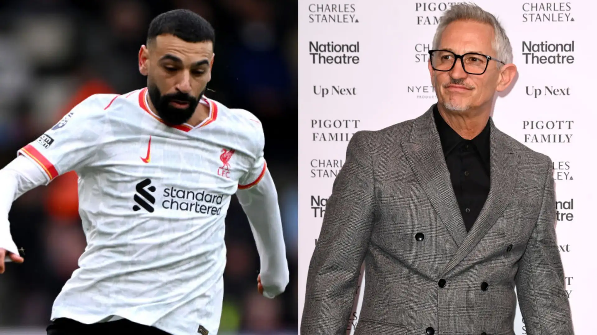 Gary Lineker has delivered a heartfelt tribute to Mohamed Salah