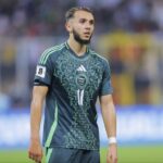 Amine Gouiri training with Algeria