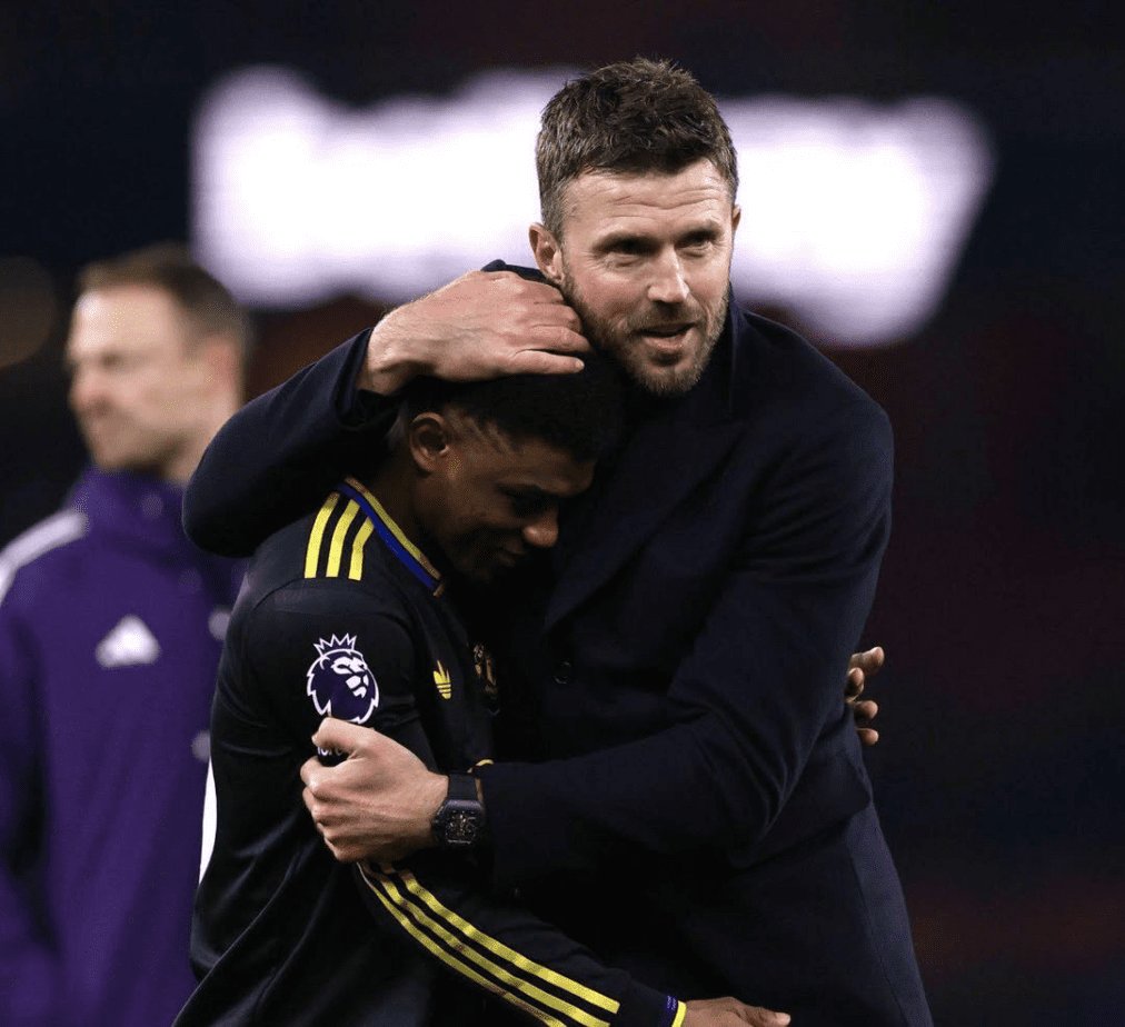 Michael Carrick praises Amad Diallo’s attitude as Manchester United prepare for Newcastle trip