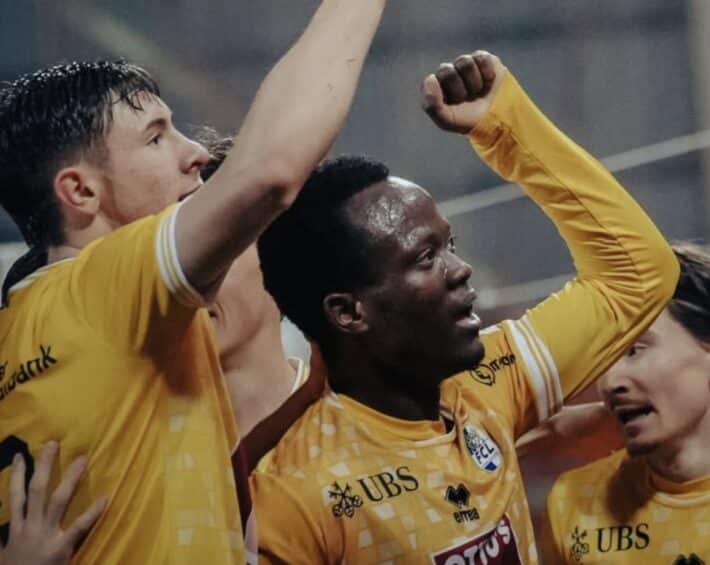 Congolese striker Oscar Kabwit proves decisive in Luzern triumph