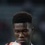 Éloge Yao training with Virtus Verona after signing for the club