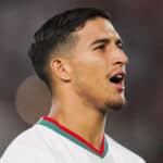 Couhaib Driouech playing for Morocco