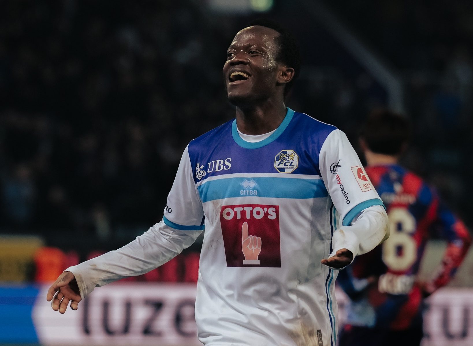 Congolese star Oscar Kabwit shines despite Lucerne defeat