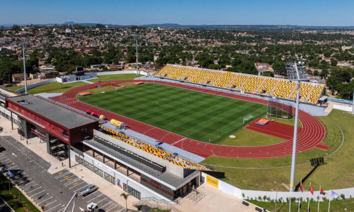 Angola inaugurates third international stadium in five months